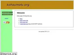 Sites similar to kohaumotu.org