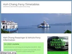 Sites similar to kohchangferries.com