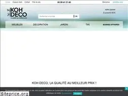 Sites similar to kohdeco-meubles.com