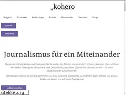 Sites similar to kohero-magazin.de