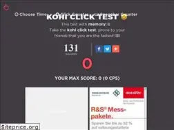 Sites similar to kohiclicktest.org