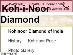 Sites similar to kohinoordiamond.org