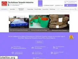 Sites similar to kohinoortarpaulin.in