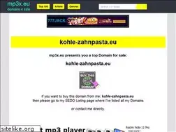 Sites similar to kohle-zahnpasta.eu