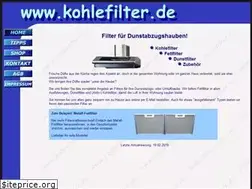 Sites similar to kohlefilter.de