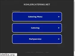 Sites similar to kohlercatering.net