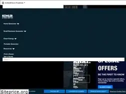 Sites similar to kohlergenerators.com
