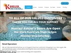 Sites similar to kohlerpoolsupply.com