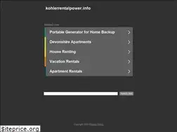Sites similar to kohlerrentalpower.info