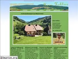 Sites similar to kohlers-muenstertal.de