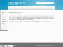 Sites similar to kohliabhi.in