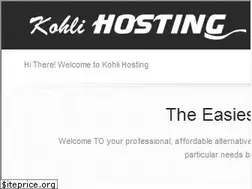 Sites similar to kohlihosting.com