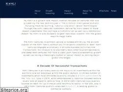 Sites similar to kohliventures.com