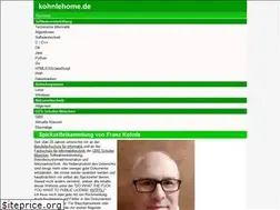 Sites similar to kohnlehome.de