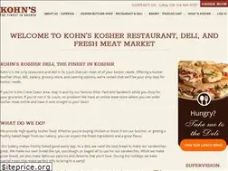Sites similar to kohnskosher.com