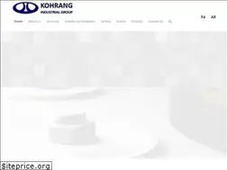 Sites similar to kohranggroup.com