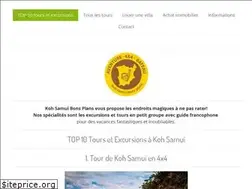 Sites similar to kohsamui-bonsplans.com