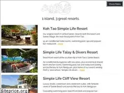 Sites similar to kohtaosimpleliferesort.com