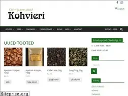 Sites similar to kohvieri.ee