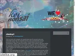 Sites similar to koibonsai.nl