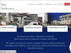 Sites similar to koiinteriors.com
