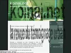 Sites similar to koinai.net