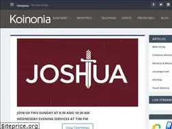 Sites similar to koinoniafellowship.com