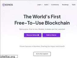 Sites similar to koinos.io