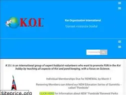 Sites similar to koiorganisationinternational.org
