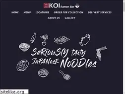 Sites similar to koiramenbar.co.uk