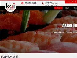 Sites similar to koisilverspring.com