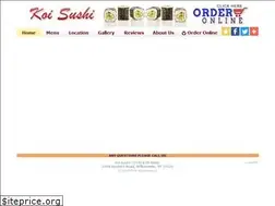 Sites similar to koisushiwilliamsville.com