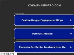 Sites similar to kokaithaibistro.com