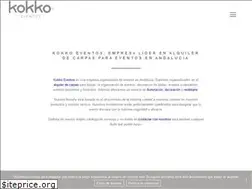 Sites similar to kokkoeventos.com