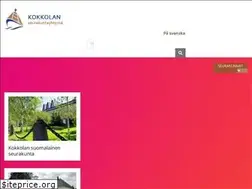 Sites similar to kokkolanseurakuntayhtyma.fi