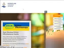 Sites similar to kokkolansuomalainenseurakunta.fi