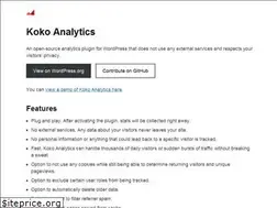 Sites similar to kokoanalytics.com