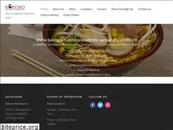 Sites similar to kokororestaurants.com