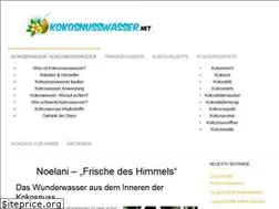 Sites similar to kokosnusswasser.net