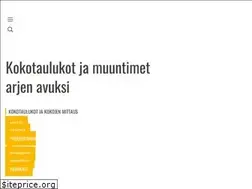 Sites similar to kokotaulukko.com