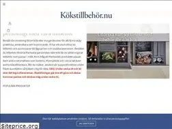 Sites similar to kokstillbehor.nu