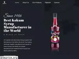 Sites similar to kokumsyrup.com