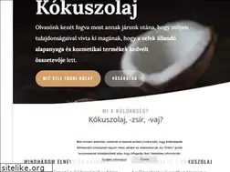 Sites similar to kokuszolaj.hu