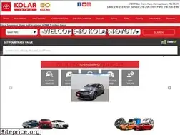 Sites similar to kolartoyota.com