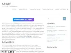 Sites similar to kolaybet.org