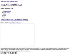 Sites similar to kolayfotograf.net