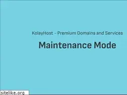 Sites similar to kolayhost.com
