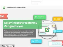 Sites similar to kolayihracat.gov.tr