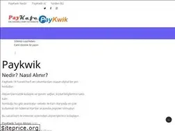 Sites similar to kolaypaykwik.com