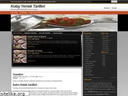 Sites similar to kolayyemektarifleri.net